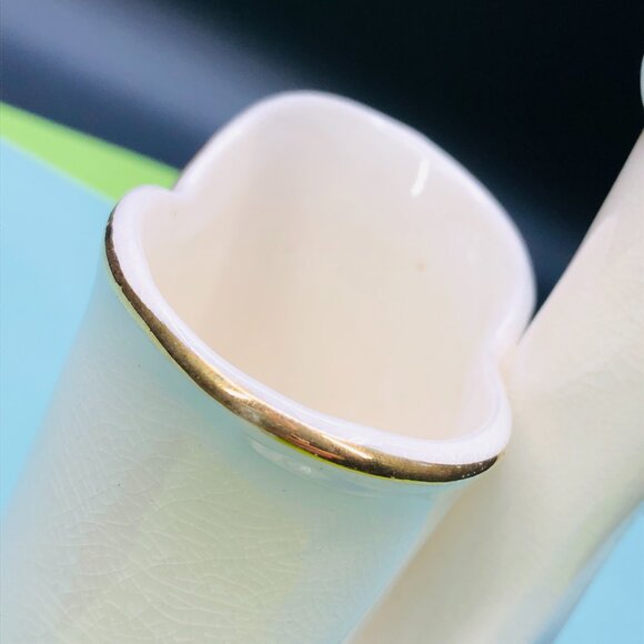 Vintage 60s SHAFFORD Porcelain Madonna with Baby Planter Rosary Holder Figurine - Picture 9 of 15